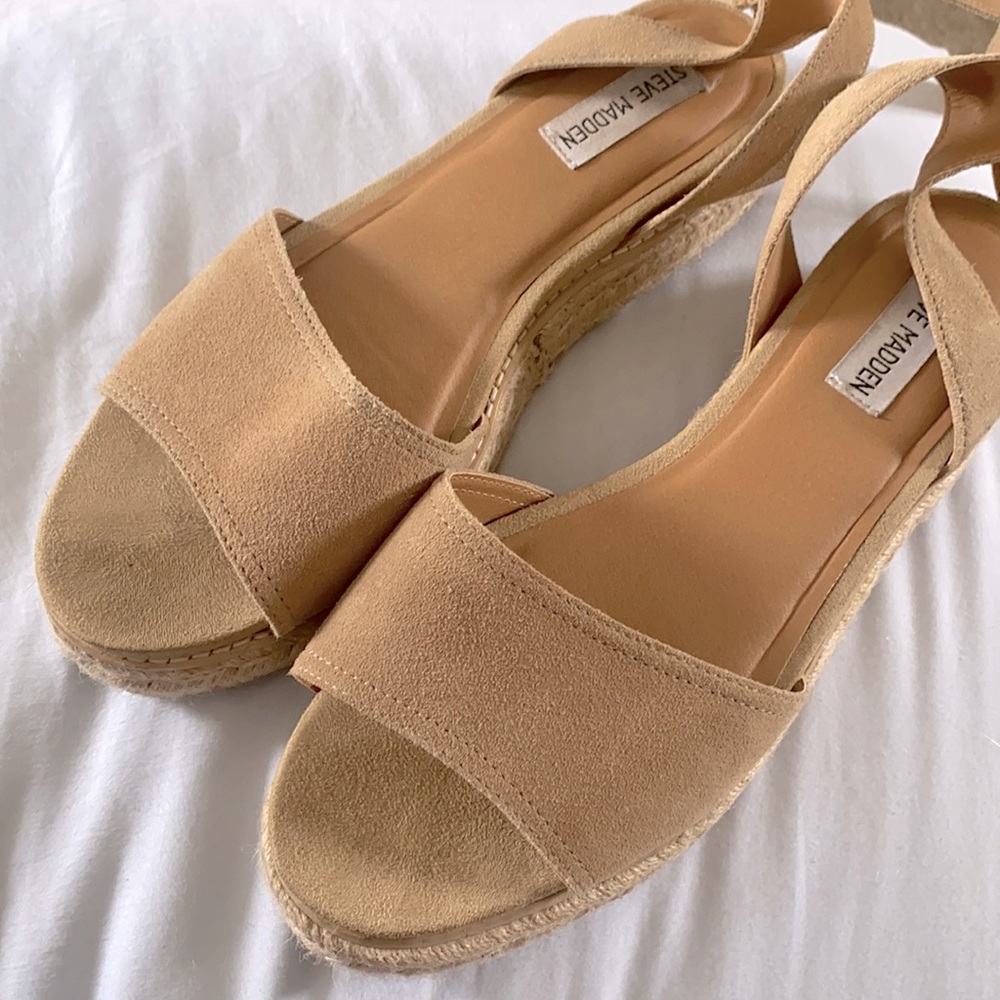 Steve Madden Gabi Espadrille Platform SIZE 10